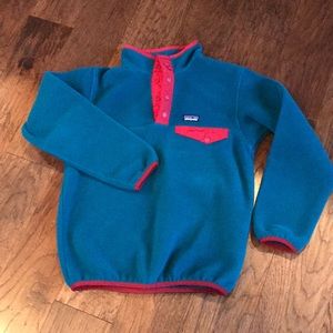 Patagonia boys medium 10 fleece pullover